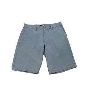 Travis Mathew Beck Performance Golf Shorts Mens 36 with 11" Inseam Blue EUC
